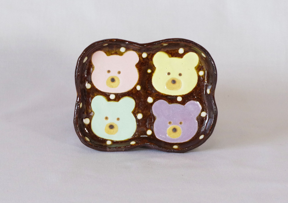 変形小皿