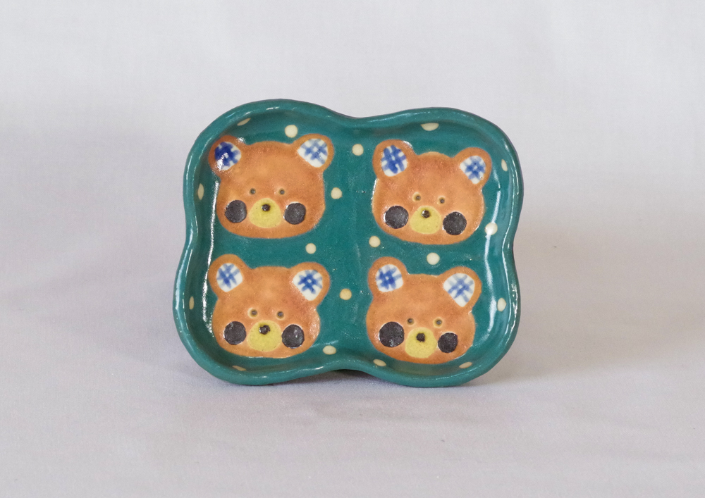 変形小皿