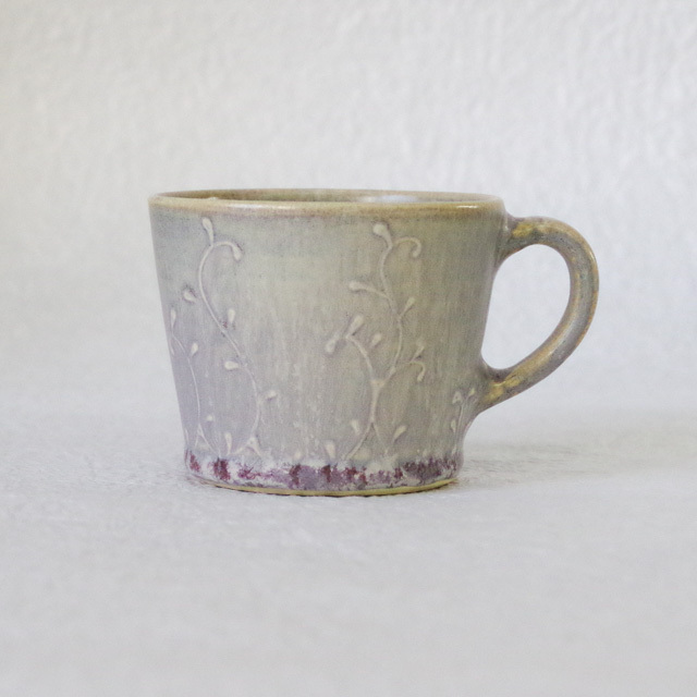 豊田雅代　カップ&ソーサー　横