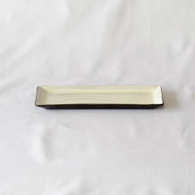 new刷毛目長皿 (S)