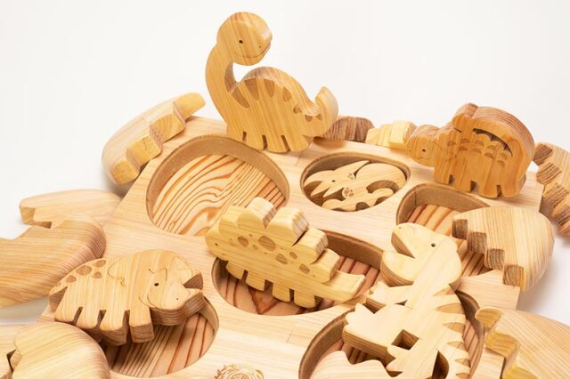 かくれんぼパズル(きょうりゅう)