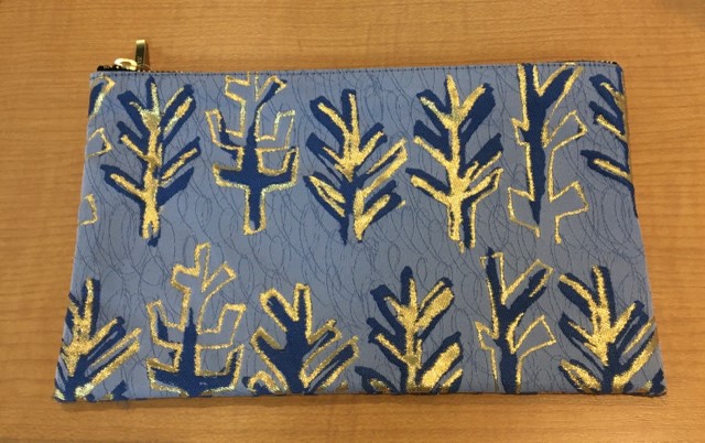 堀田ふみ　キラキラツリーのポーチ