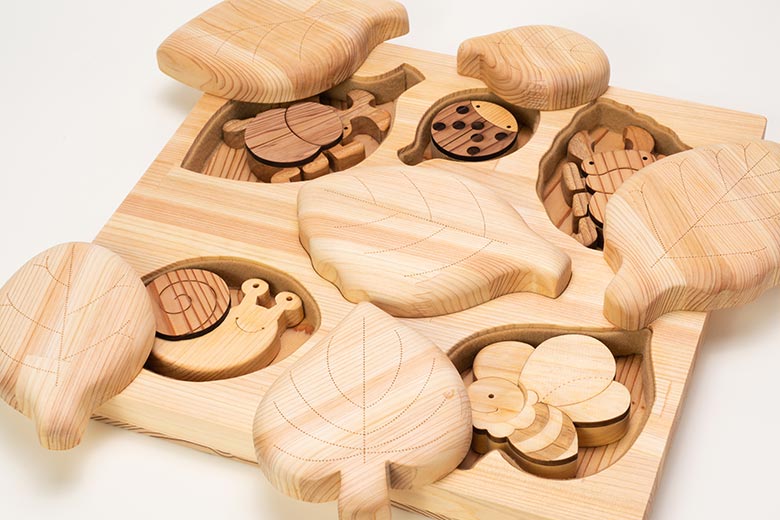 かくれんぼパズル(さとやま)