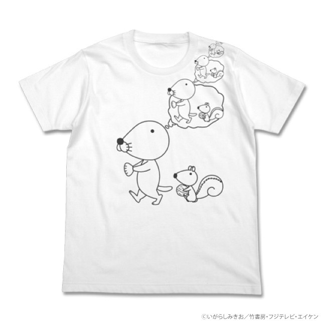 ぼのぼの妄想Tシャツ（WHITE）