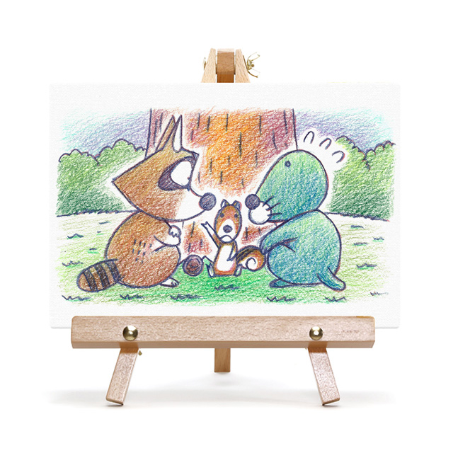 P3キャンバス&イーゼルセット TypeC