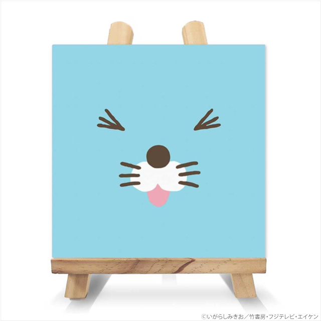 スクエアキャンバス&イーゼルセット パステルフェイスシリーズ 『ぼのぼの 笑顔』