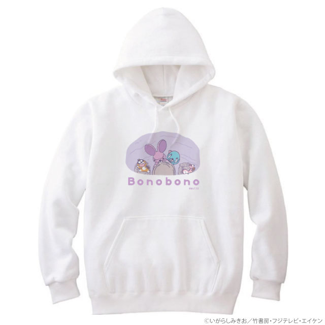 ぼのぼの&しまっちゃうおじさん パーカー パステルシリーズ