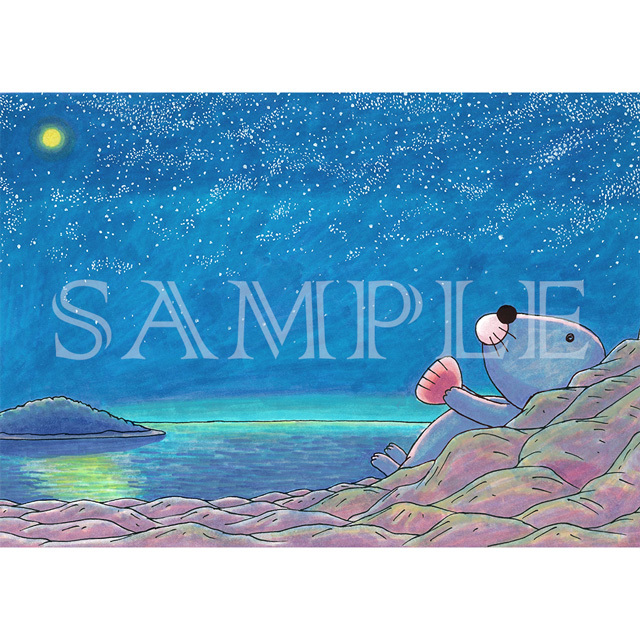 いがらしみきお先生直筆サイン入りA3キャラファイン TypeA