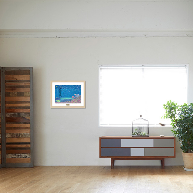 いがらしみきお先生直筆サイン入りA3キャラファイン TypeA