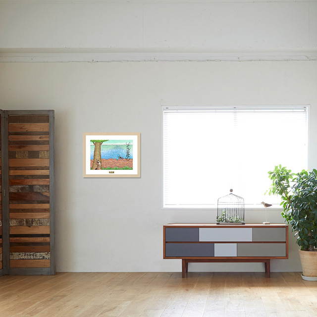 いがらしみきお先生直筆サイン入りA3キャラファイン TypeB