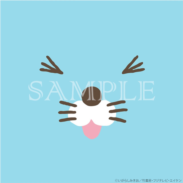 スクエアキャンバス&イーゼルセット パステルフェイスシリーズ 『ぼのぼの 笑顔』