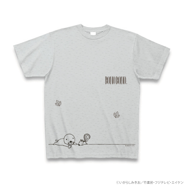 ぼのぼのＴシャツ グレー