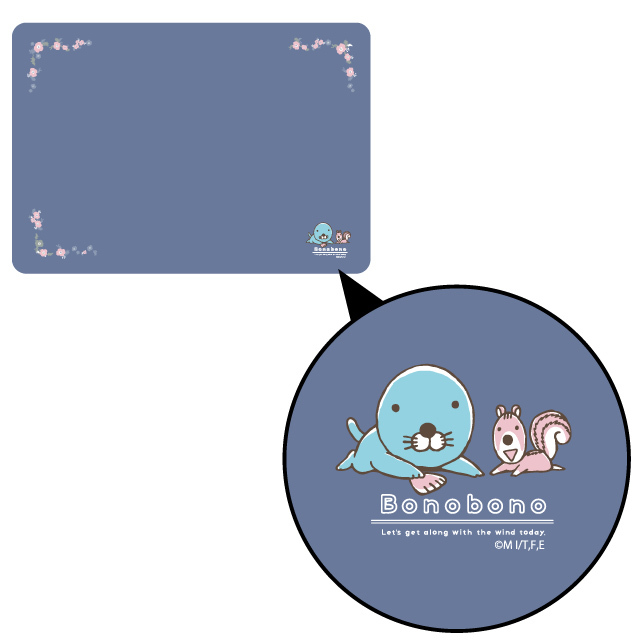 ぼのぼの ひざかけ/お花シンプル