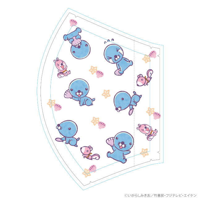 ぼのグッズのこと：ぼのちゃん 立体マスク パステル Sサイズ