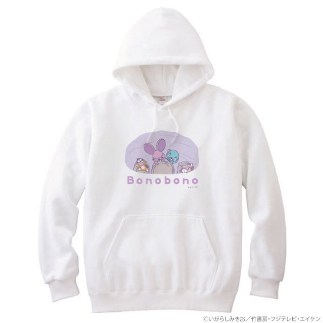 ぼのぼの&しまっちゃうおじさん パーカー パステルシリーズ