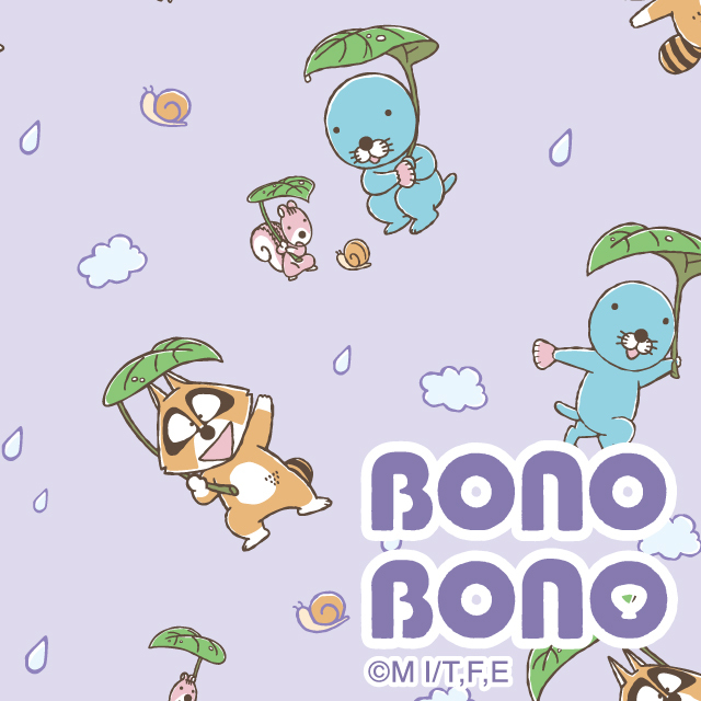 ぼのぼの いっぱいハンドタオル（Rainy）