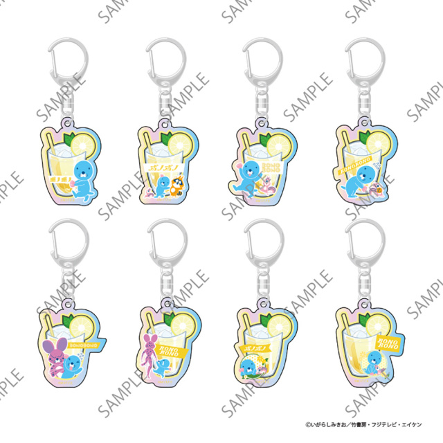 ぼのぼの×RAD BROS CAFE ランダムオーロラアクリルキーホルダー