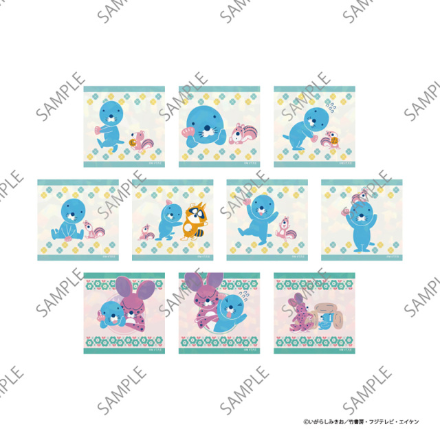 ぼのぼの×RAD BROS CAFE ランダムホログラムステッカー