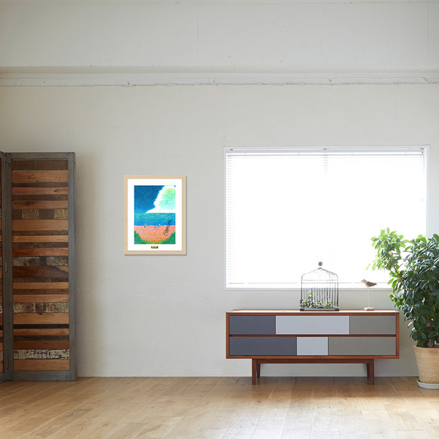 ぼのグッズのこと：いがらしみきお先生直筆サイン入りA3キャラファイン