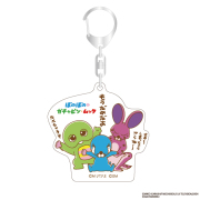 ぼのぼの×ガチャピン・ムック アクリルキーホルダー/ぼのぼの ガチャピン しまっちゃうおじさん