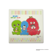 ぼのぼの×ガチャピン・ムック 白雲石コースター/仲良し