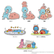 ぼのぼの×カピバラさん ステッカー