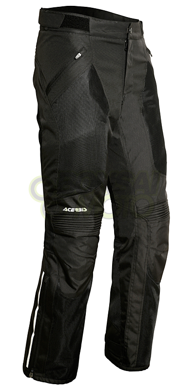 PYREX メッシュパンツ 黒 ラムジーベンティッド パンツ（ストレートタイプ） 2レイヤー メッシュ