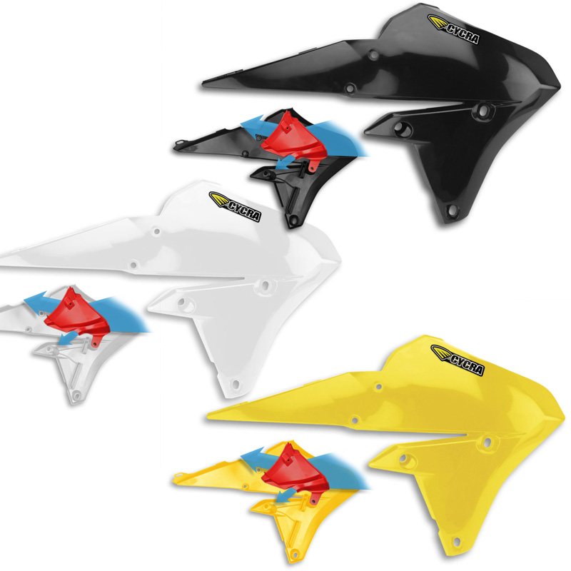 パワーフロー インテークラジエターシュラウド YZ250F/YZ450F(14-16) CYCRA(サイクラ) YAMAHA