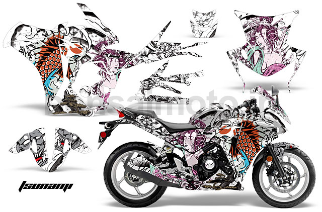 Honda CBR 250R Sport Bike Graphic Kit (10-13)　AMRデカール コンプリートキットSPORTSBIKE