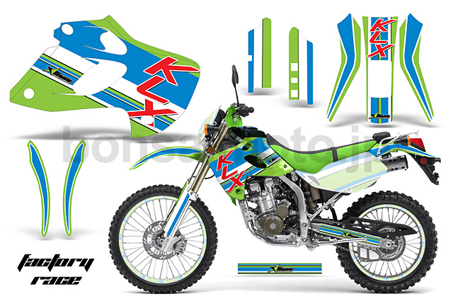 KLX250 (98-03)　AMRデカール ボディキット