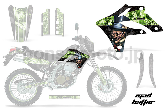 KLX250 (04-07)　AMRデカール シュラウドキット