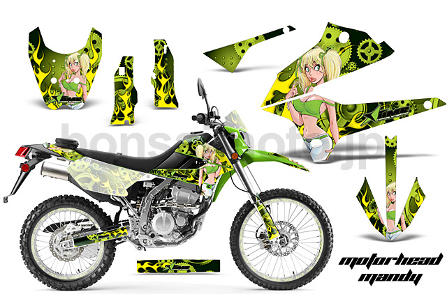 KLX250 (08-18)　AMRデカール ボディキット