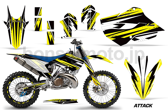 AMRグラフィックデカール　Husqvarna TC/FC