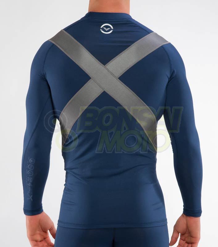 Xフォーム　コンプレッションロングスリーブ(SiO15X)　VIRUS メンズ　Stay Warm 暖速乾