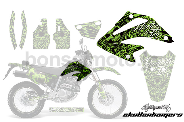 XR250/モタード (03-07)　AMRデカール シュラウドキット