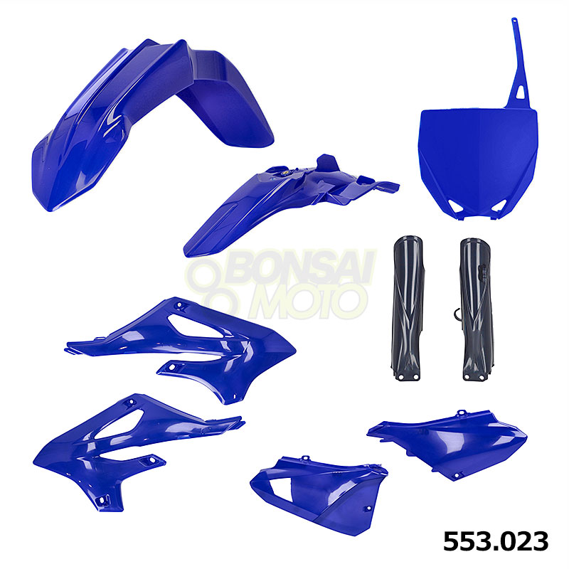 パピルスレプリカ（額縁込み）ブルー フルプラスティックキット Yamaha YZ85(22-24) ACERBIS