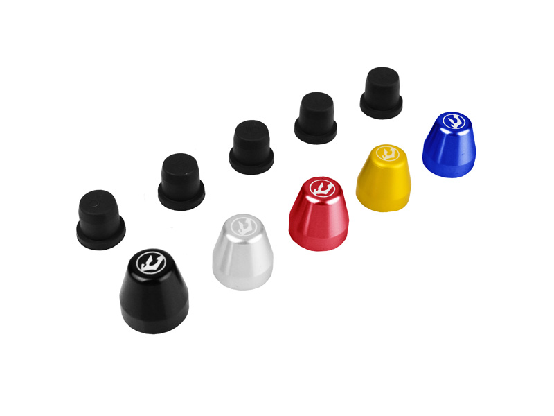 ブレーキ ブリードニップル キャップ 4個入り 全5色 DRIVEN