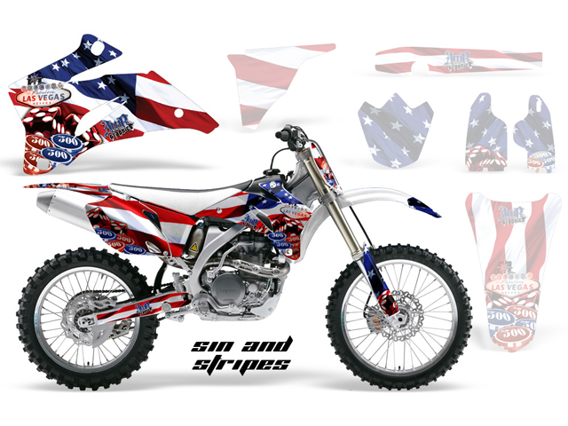 YZ450F (10-13)　AMRデカール シュラウドキット