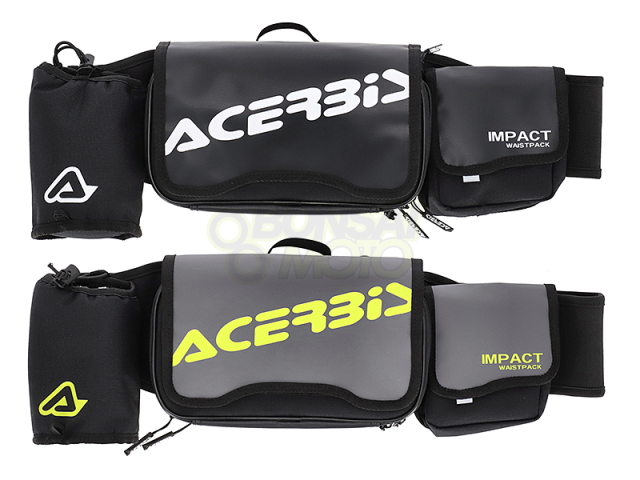 ACERBIS ウエストバッグ 黒 インパクト 5Lウェストバッグ ACERBIS