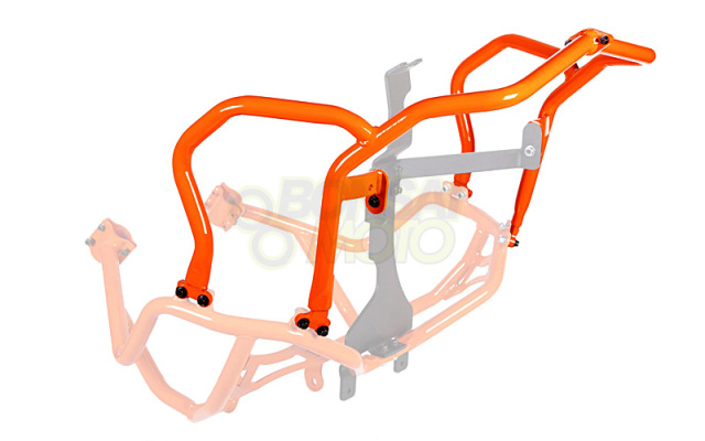 KTM 1290スーパーアドベンチャー用 アッパークラッシュバー アウトバックモーターテック