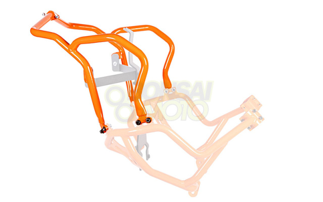 KTM 1290スーパーアドベンチャー用 アッパークラッシュバー アウトバックモーターテック