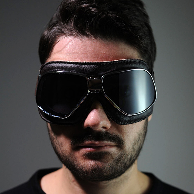 アリート(ariete) ヴィンテージゴーグル ブラウン 13990-VMT ariete : Vintage Retro Goggles [13990-VMT]