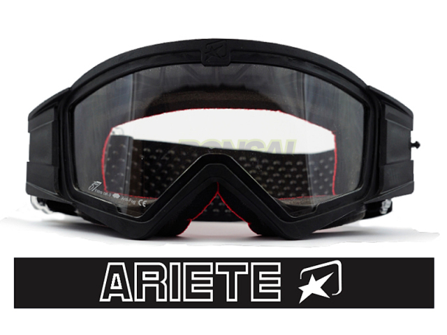 マッドマックス [ユーロフィット] 眼鏡対応オフロードゴーグル Black