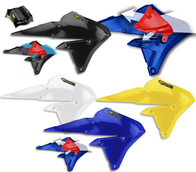 パワーフロー インテークラジエターシュラウド ＆ エアボックスカバー