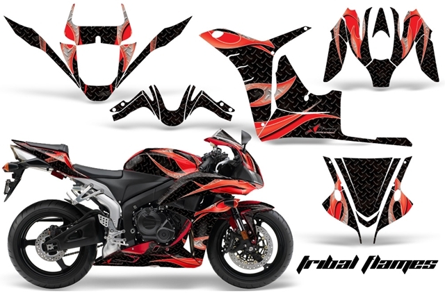 Honda CBR 600RR Sport Bike Graphic Kit (07-08) AMRデカール