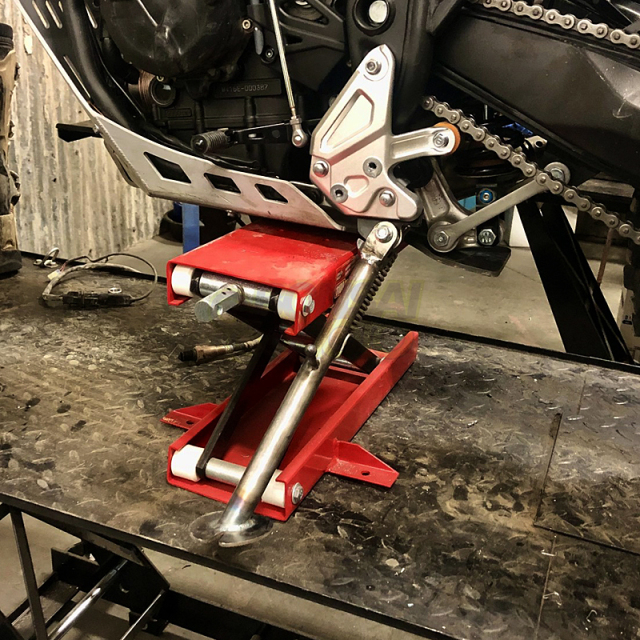 Tenere700　サイドスタンド　キャメル