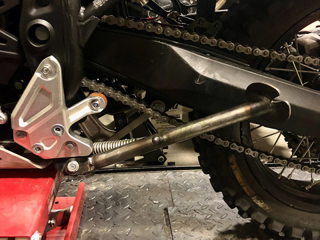 Tenere700　サイドスタンド　キャメル