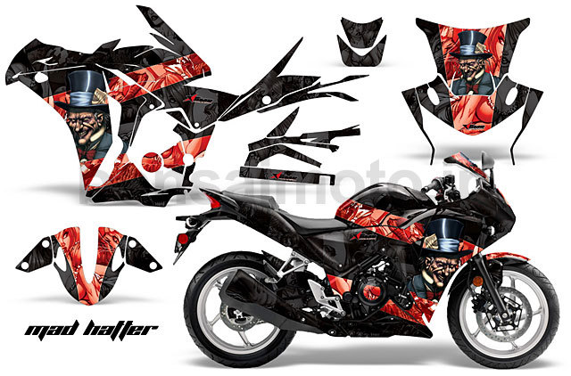 Honda CBR 250R Sport Bike Graphic Kit (10-13) AMRデカール