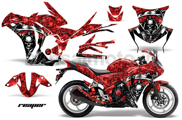 Honda CBR 250R Sport Bike Graphic Kit (10-13) AMRデカール