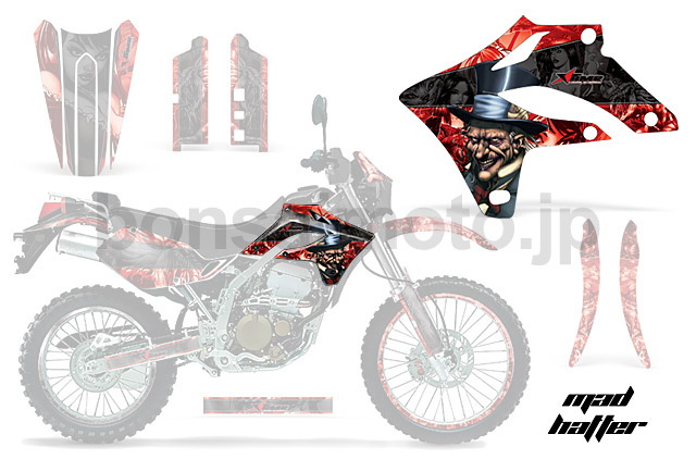 KLX250 (04-07) AMRデカール シュラウドキット